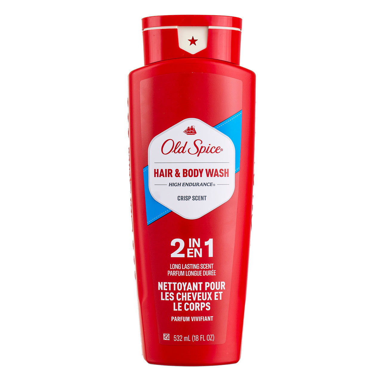 Old Spice High Endurance Hair And Body Wash, 18 Oz
